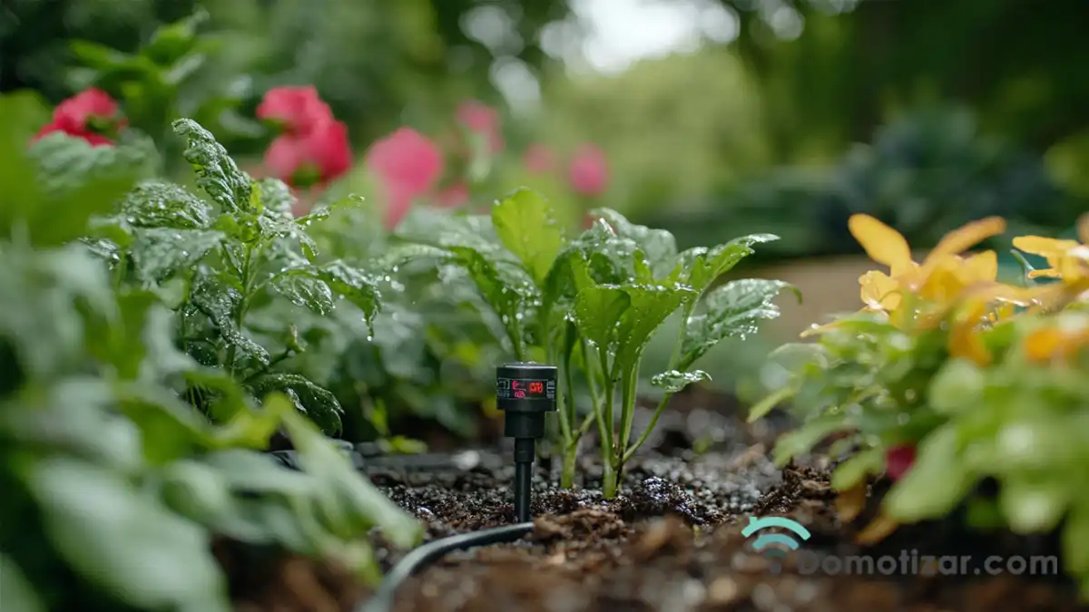 sensor de riego para plantas