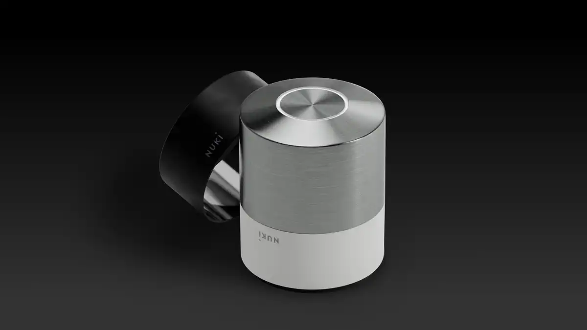 nuki smart lock pro white and black